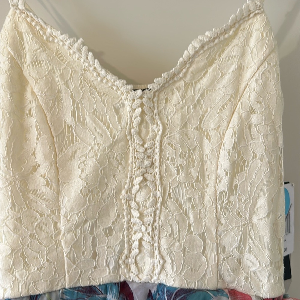 City Triangles Floral Dress/Romper